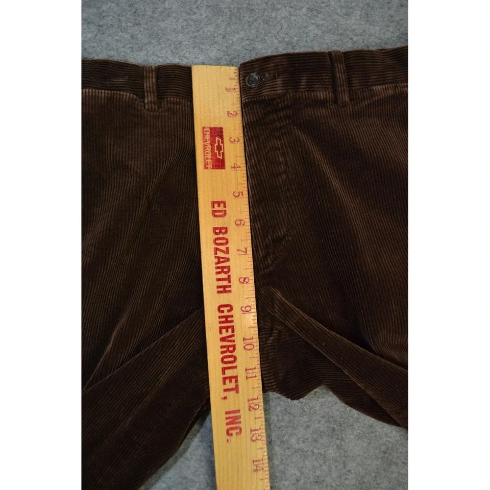 Polo‎ Ralph Lauren Corduroy Pants Mens 32x29 Brown Classic Fit Stretch Chinos